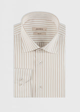 White - Beige Long Sleeve Shirt