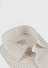 White - Beige Long Sleeve Shirt