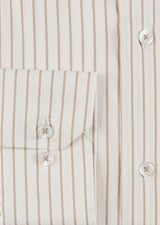 White - Beige Long Sleeve Shirt