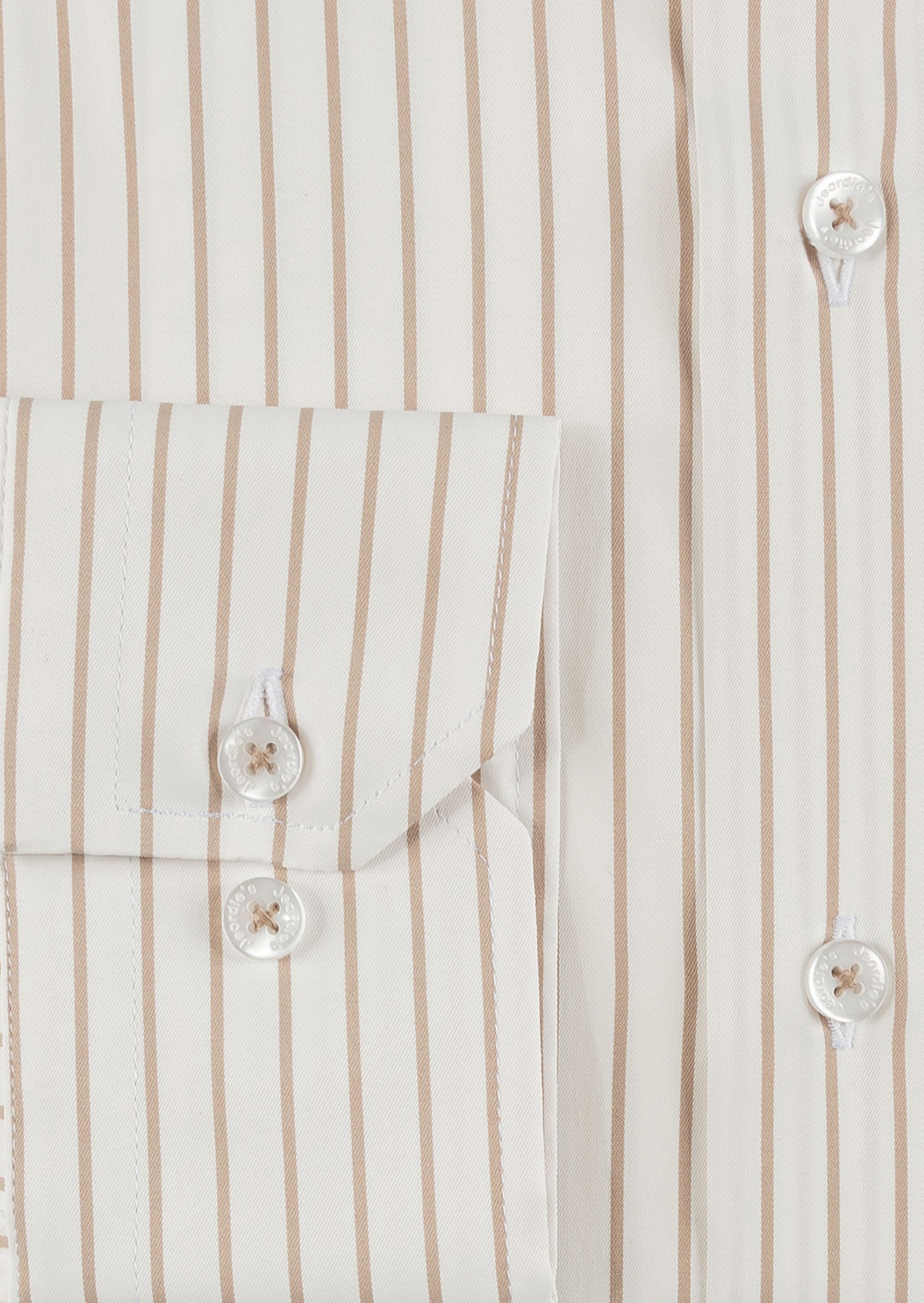 White - Beige Long Sleeve Shirt