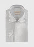 White - Black Long Sleeve Shirt