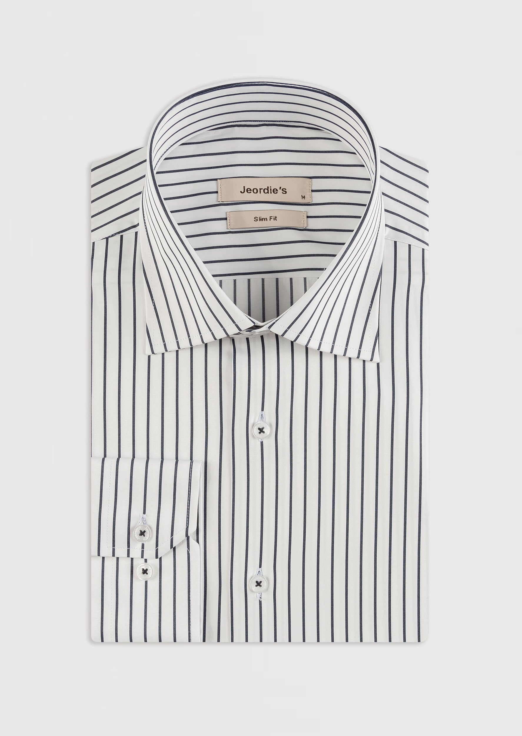 White - Black Long Sleeve Shirt