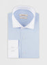 Blue - White Long Sleeve Shirt