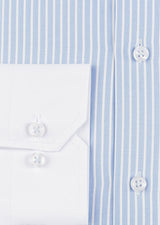 Blue - White Long Sleeve Shirt