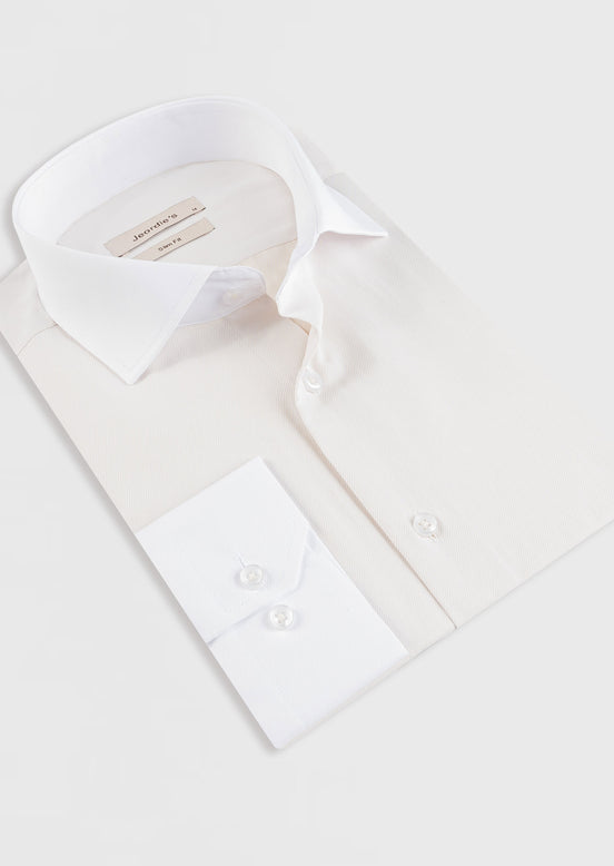 Beige Long Sleeve Shirt