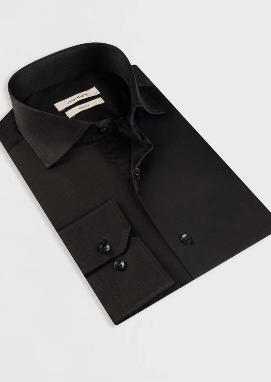 Black Plain Shirt
