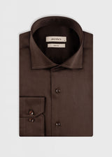Brown Plain Shirt