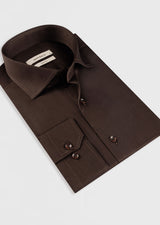 Brown Plain Shirt