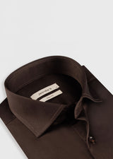 Brown Plain Shirt