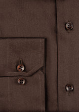 Brown Plain Shirt