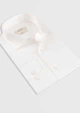 Cream Plain Shirt