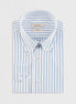 White - Blue Long Sleeve Shirt