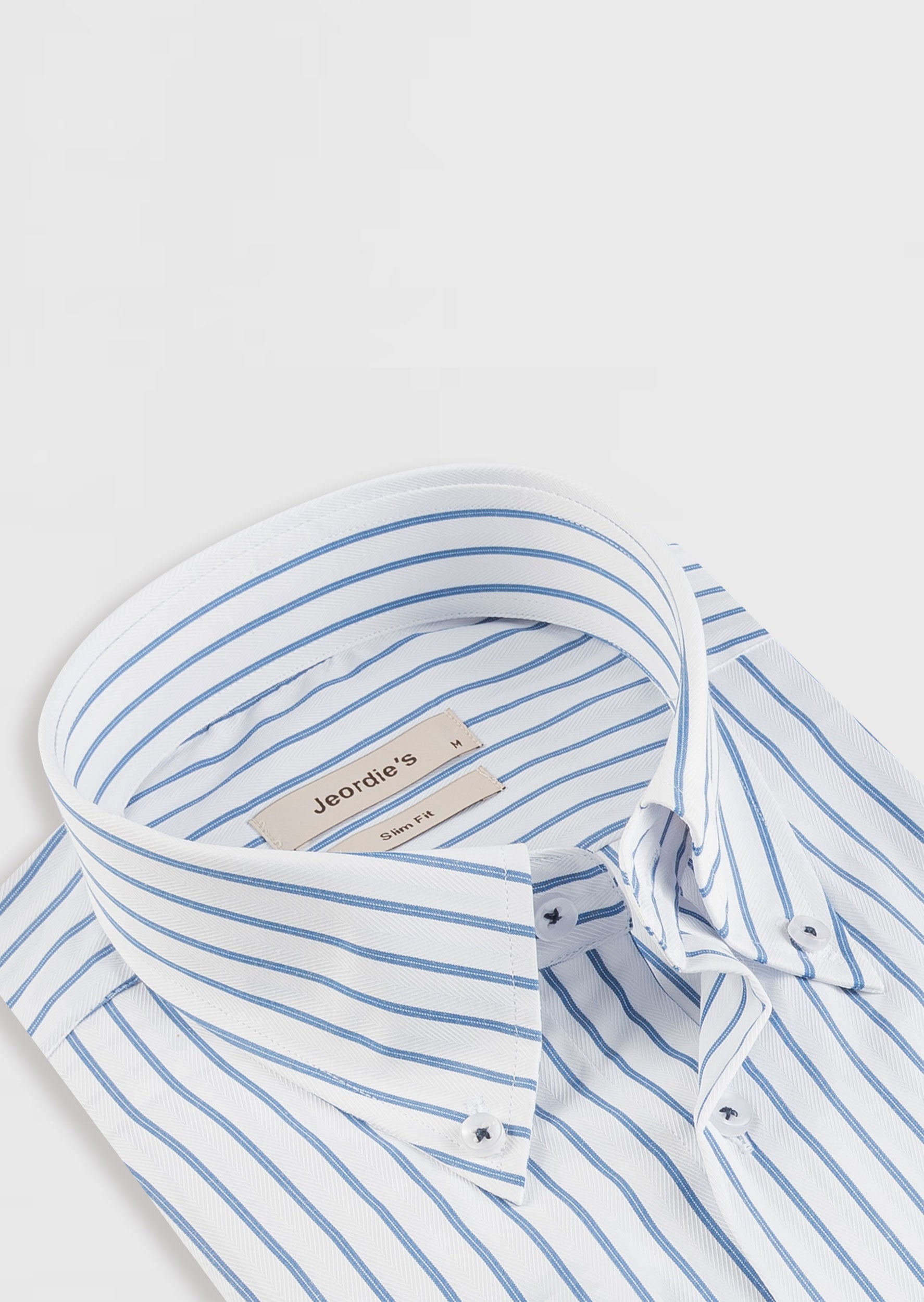 White - Blue Long Sleeve Shirt