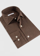 Brown Long Sleeve Shirt