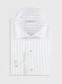 White - Navy Long Sleeve Shirt