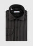 Black - White Long Sleeve Shirt