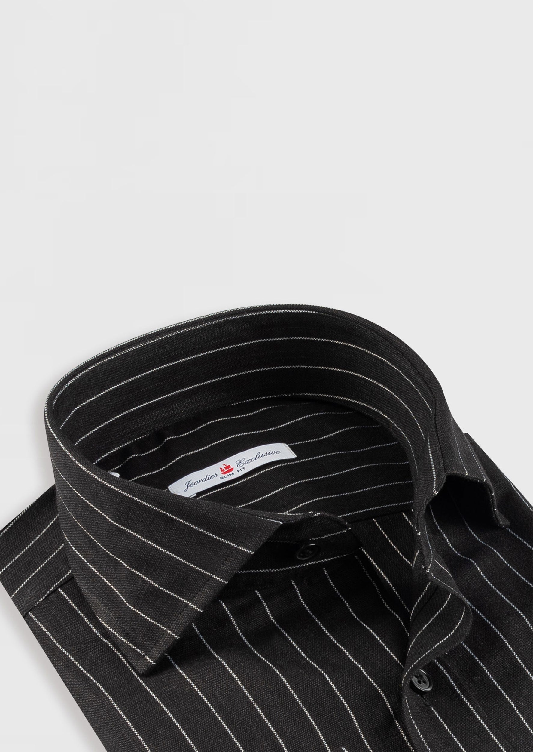 Black - White Long Sleeve Shirt