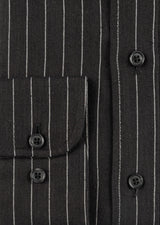 Black - White Long Sleeve Shirt