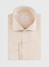 Beige - Brown Long Sleeve Shirt