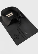 Black Plain Shirt