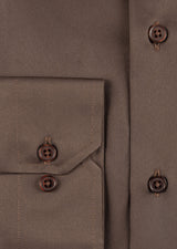 Brown Plain Shirt