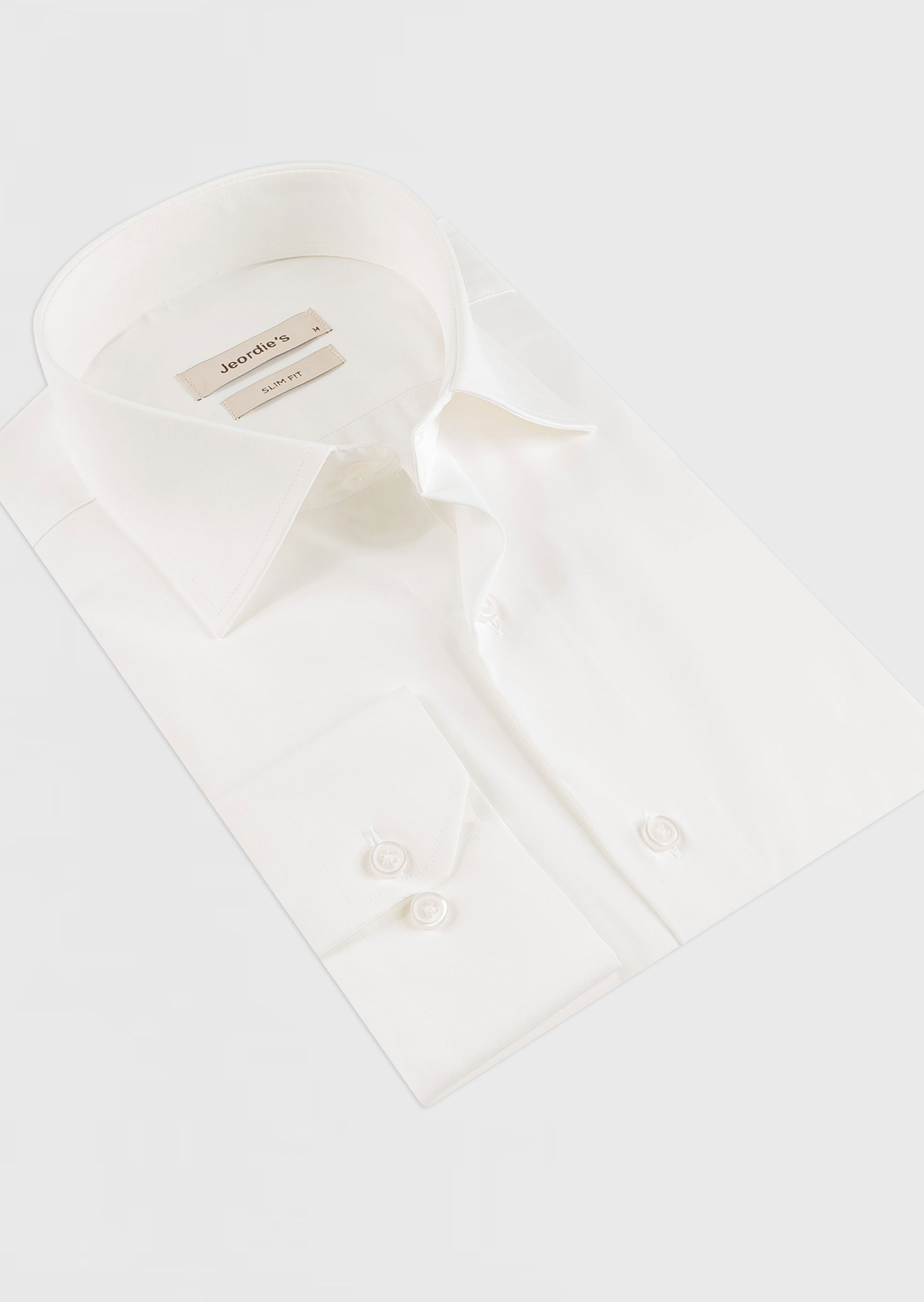 Cream Plain Shirt