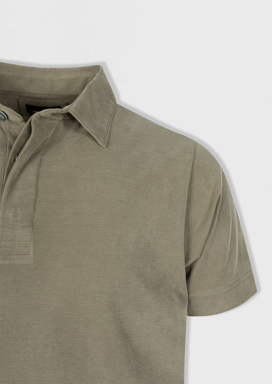 Khaki Polo T-Shirt
