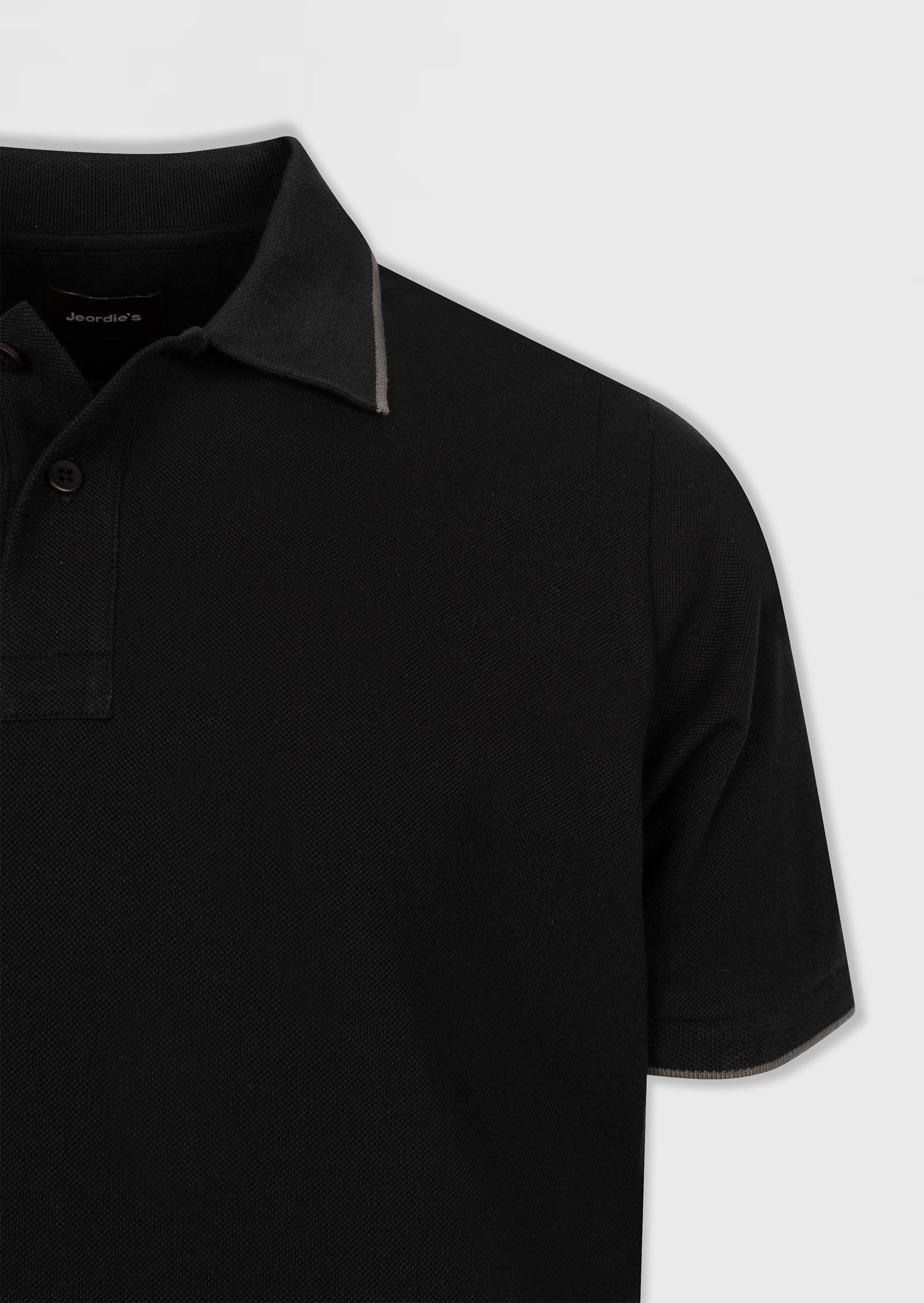 Black Polo T-Shirt