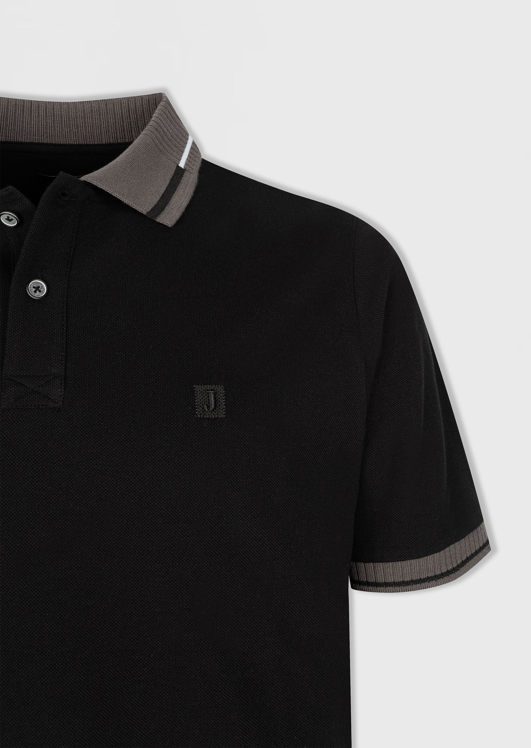 Black Polo T-Shirt
