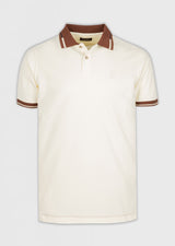 Cream Polo T-Shirt