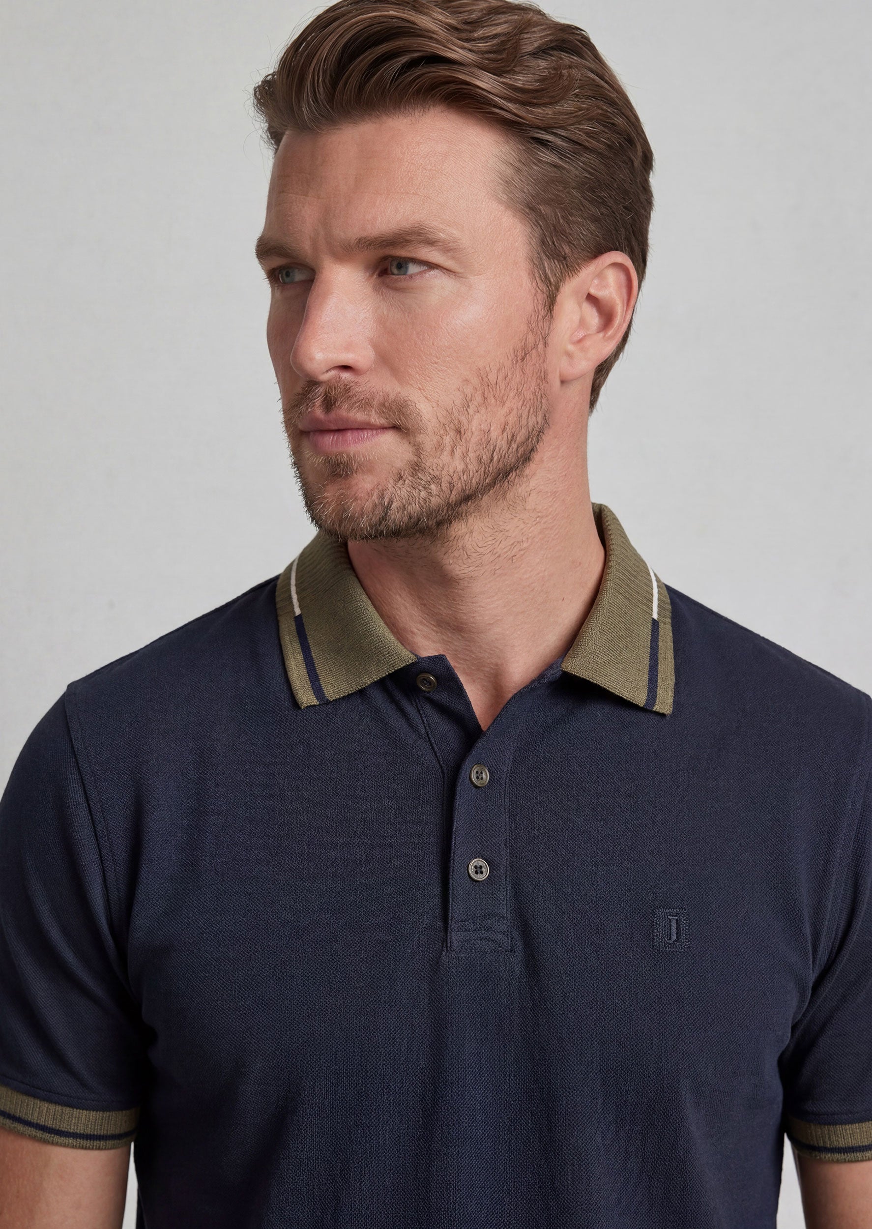 Navy Polo T-Shirt
