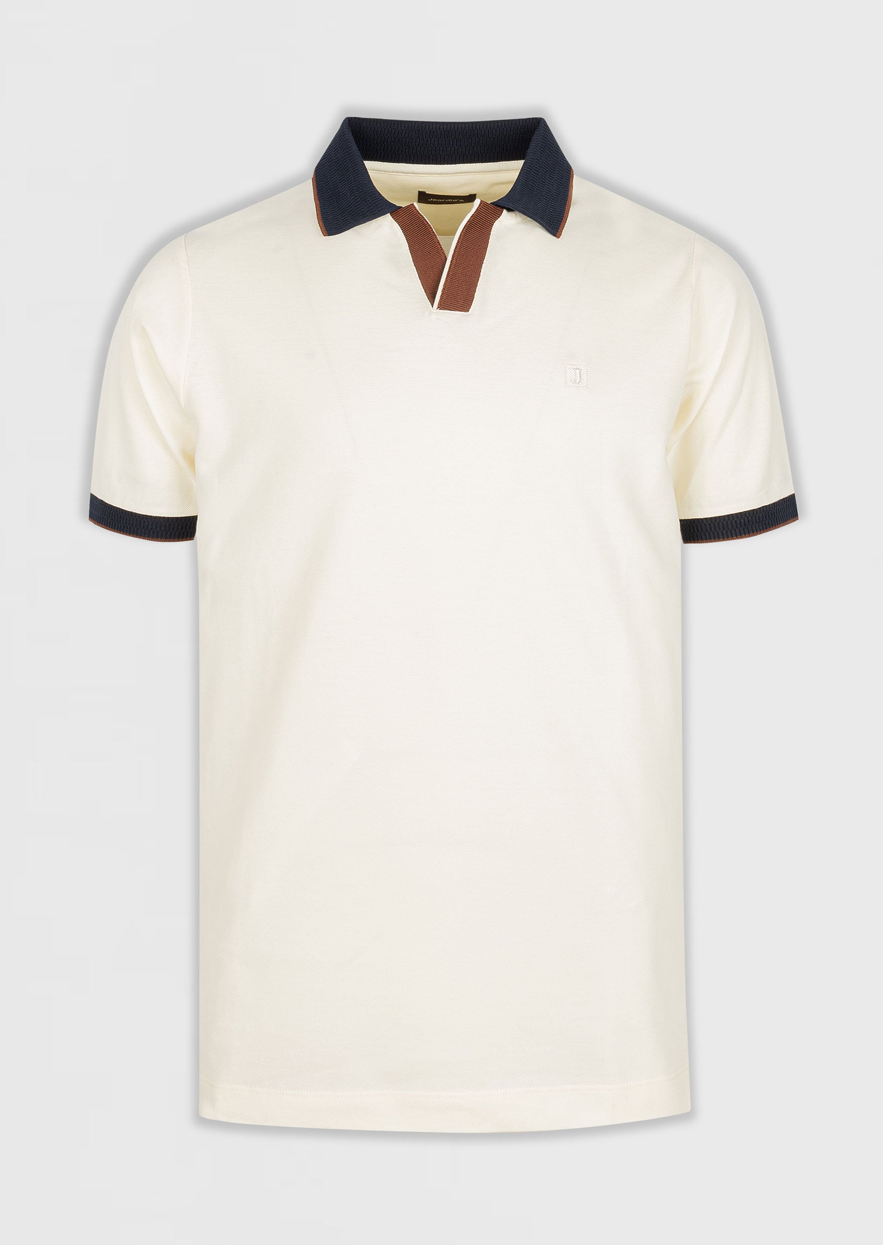 Cream Polo T-Shirt