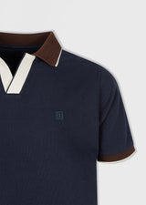Navy Polo T-Shirt