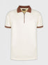 Cream Polo T-Shirt