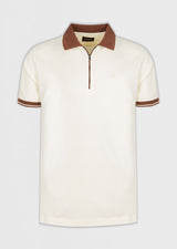Cream Polo T-Shirt