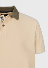 Beige Polo T-Shirt
