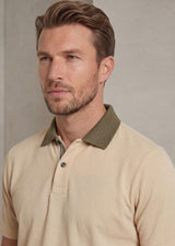 Beige Polo T-Shirt