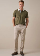 Khaki Polo T-Shirt