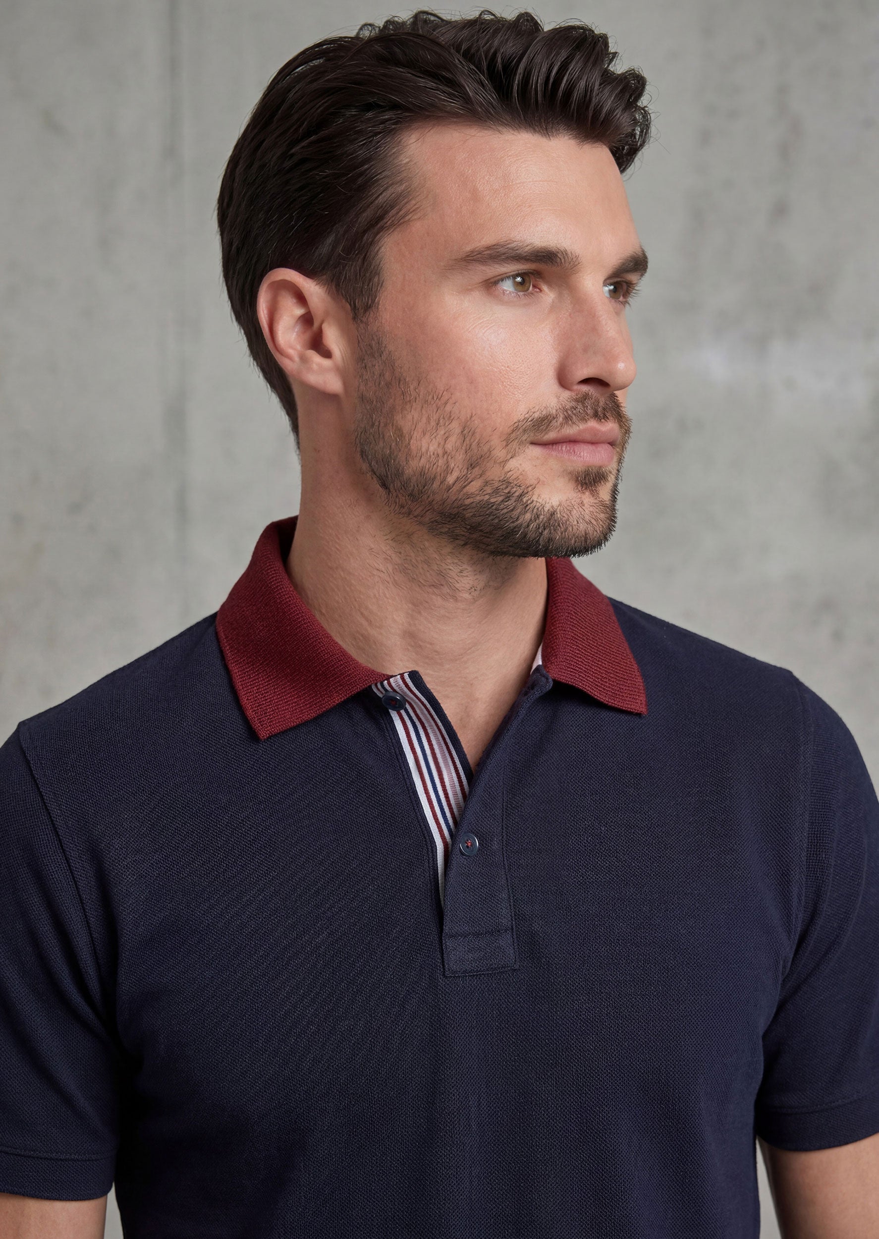 Navy Polo T-Shirt
