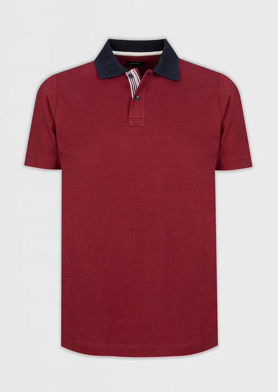 Burgundy Polo T-Shirt