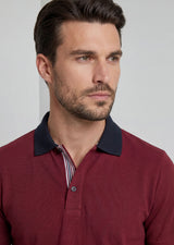 Burgundy Polo T-Shirt