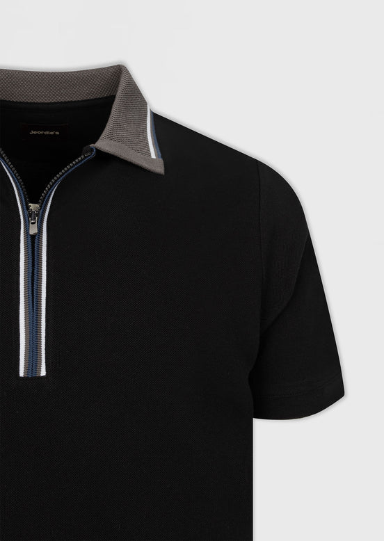 Black Polo T-Shirt