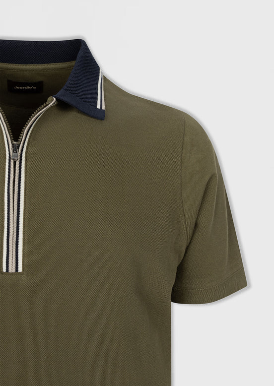 Khaki Polo T-Shirt
