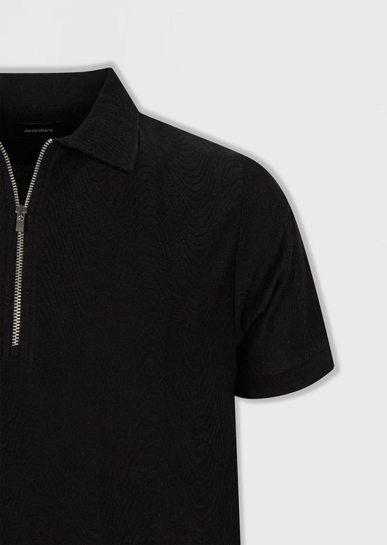 Black Polo T-Shirt