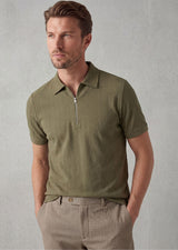 Khaki Polo T-Shirt