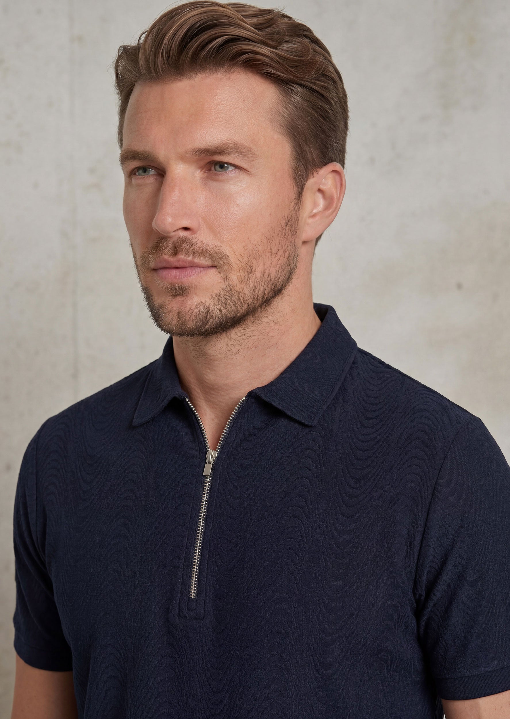Navy Polo T-Shirt