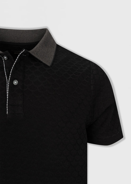 Black Polo T-Shirt