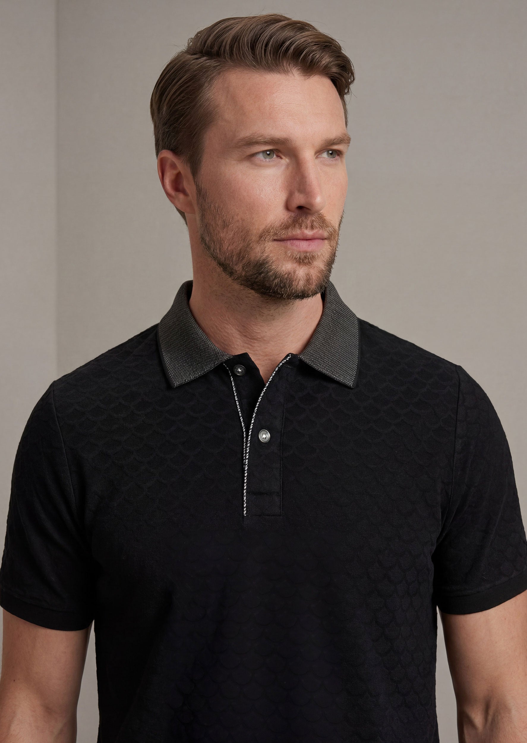 Black Polo T-Shirt