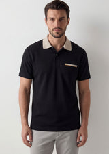 Black Polo T-Shirt