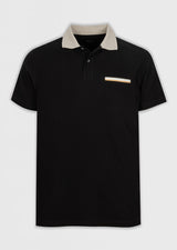 Black Polo T-Shirt